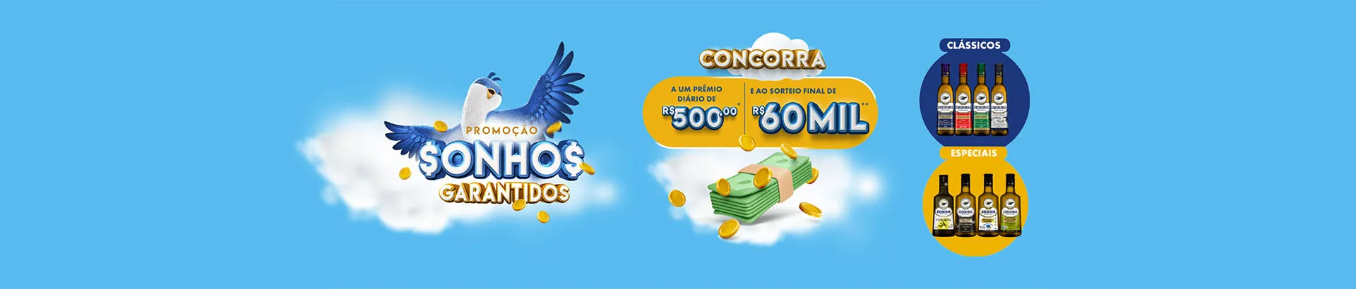 Promoção Andorinha Sonhos Garantidos 2023